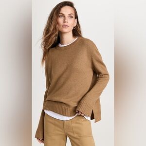 Jenni Kayne Cashmere Blend Crewneck Sweater XS $195